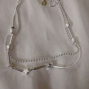 Ankle bracelet stars 925 stamped sterling silver